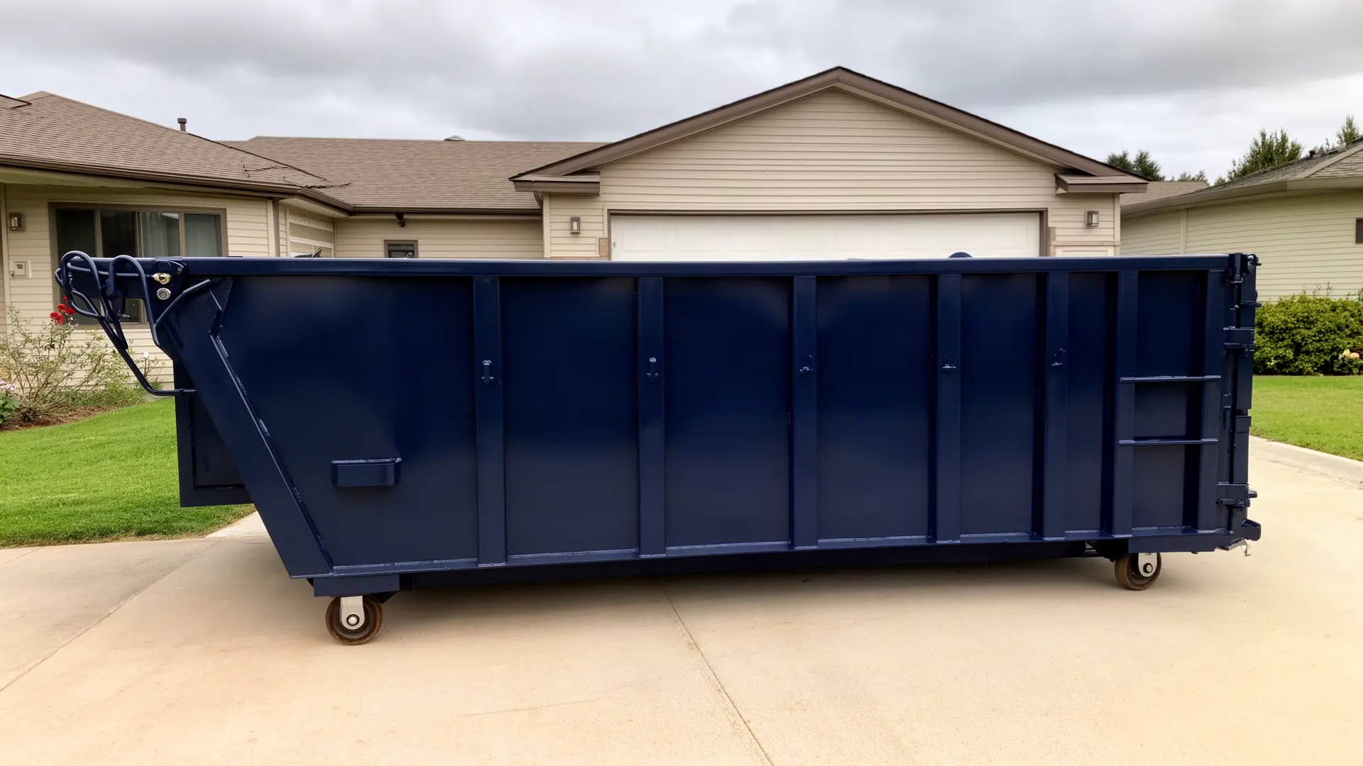 Roll-off dumpster from Covered Bridge Dumpster Rental in Macon, GA